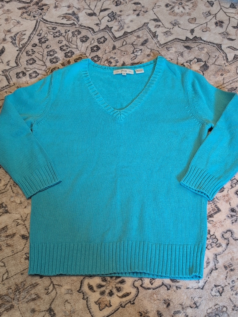 Pria Women's V-Neck Sweater